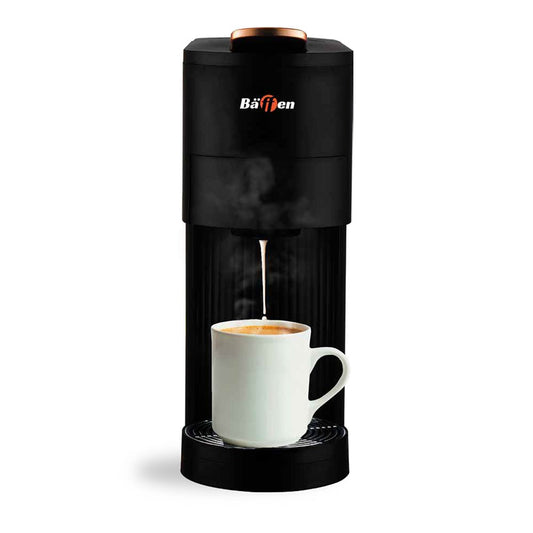 Cafetera multicap 4 en 1, 1400 w, negra