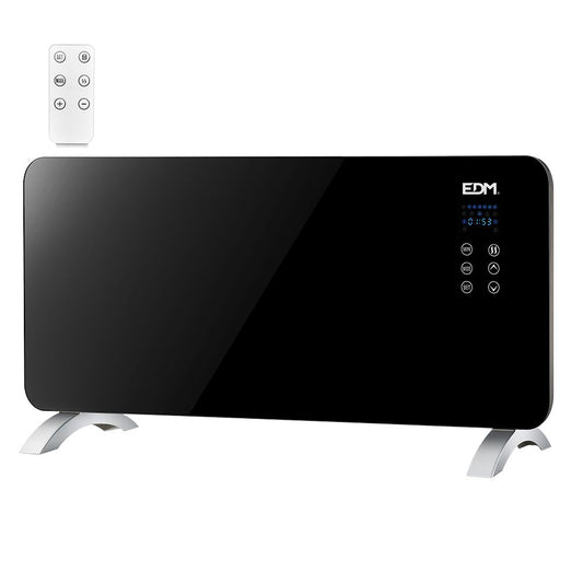 Convector con placa de cristal 2000 w