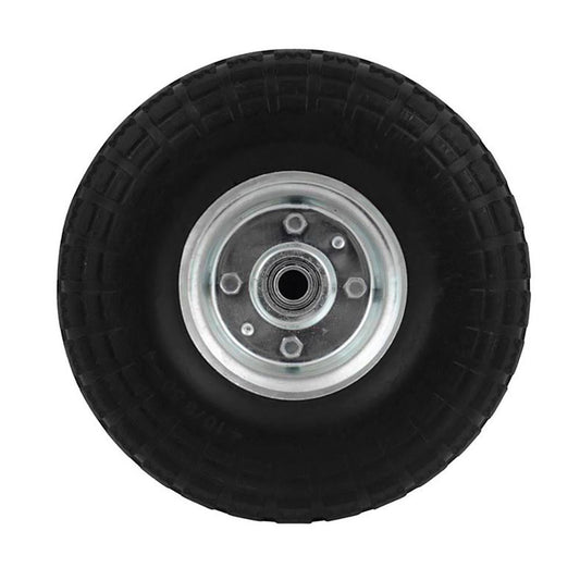 Rueda maciza carretilla ø255 mm, ancho 80 mm, eje ø20 mm