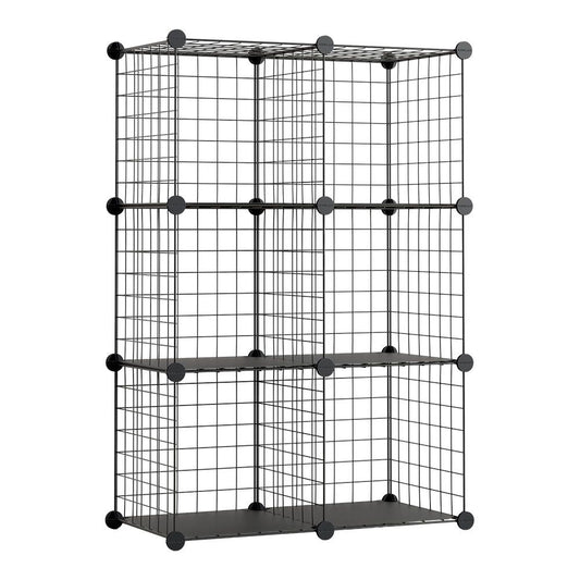 Estantería modular metálica titan c6 negro