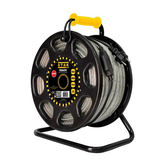 Tira de led ip65 50 m, 610 w, 4000 k luz día, en enrollador