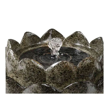 Fuente solar en forma de flor, para exterior, ø23 x 14 cm