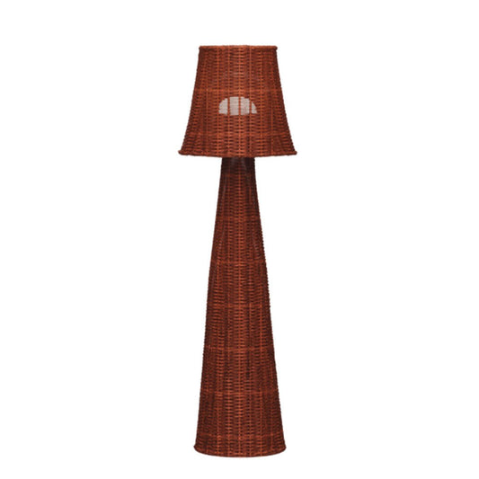 Lámpara de pie lola 110 nature con bombilla recargable ip54, ø25 x 109 cm