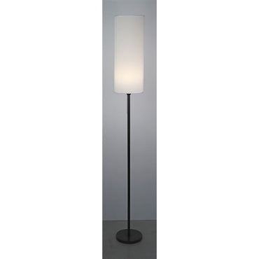Lámpara de pie (salon) vintage e27 60 w color negro ø20 x 155 cm