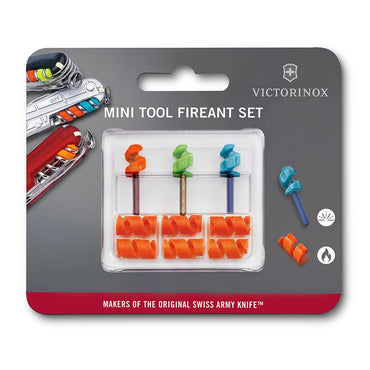 Set para hacer fuego naranja, peso 5 g, 8 x 8 x 27 mm