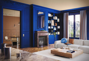 Kit de botes muestra Yves Klein® — detalle
