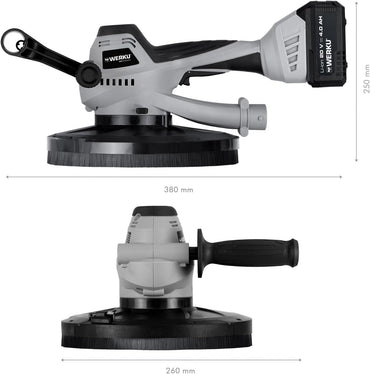 Werku WK403440 Lijadora Circular Paredes Inalámbrica 20V 225mm Brushless