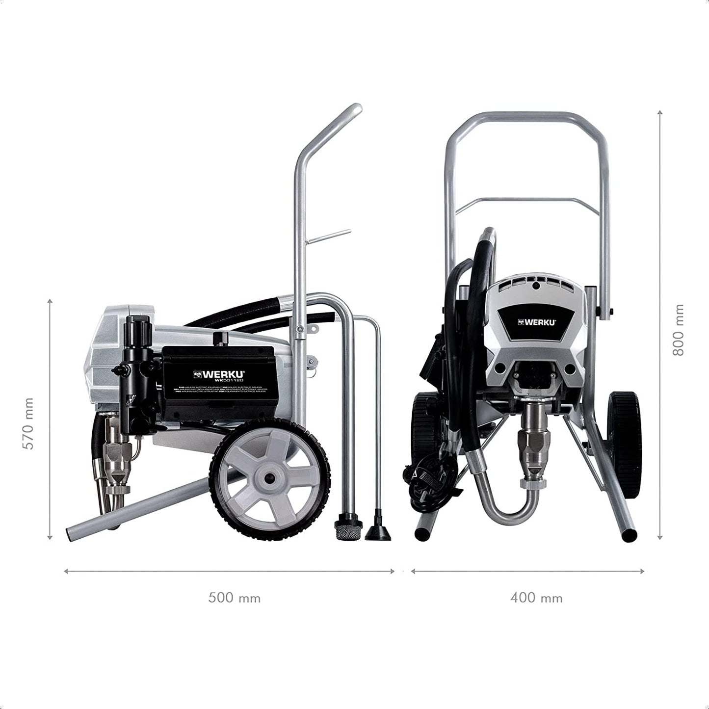 Equipo Eléctrico Airless 2800W Werku Wk501120