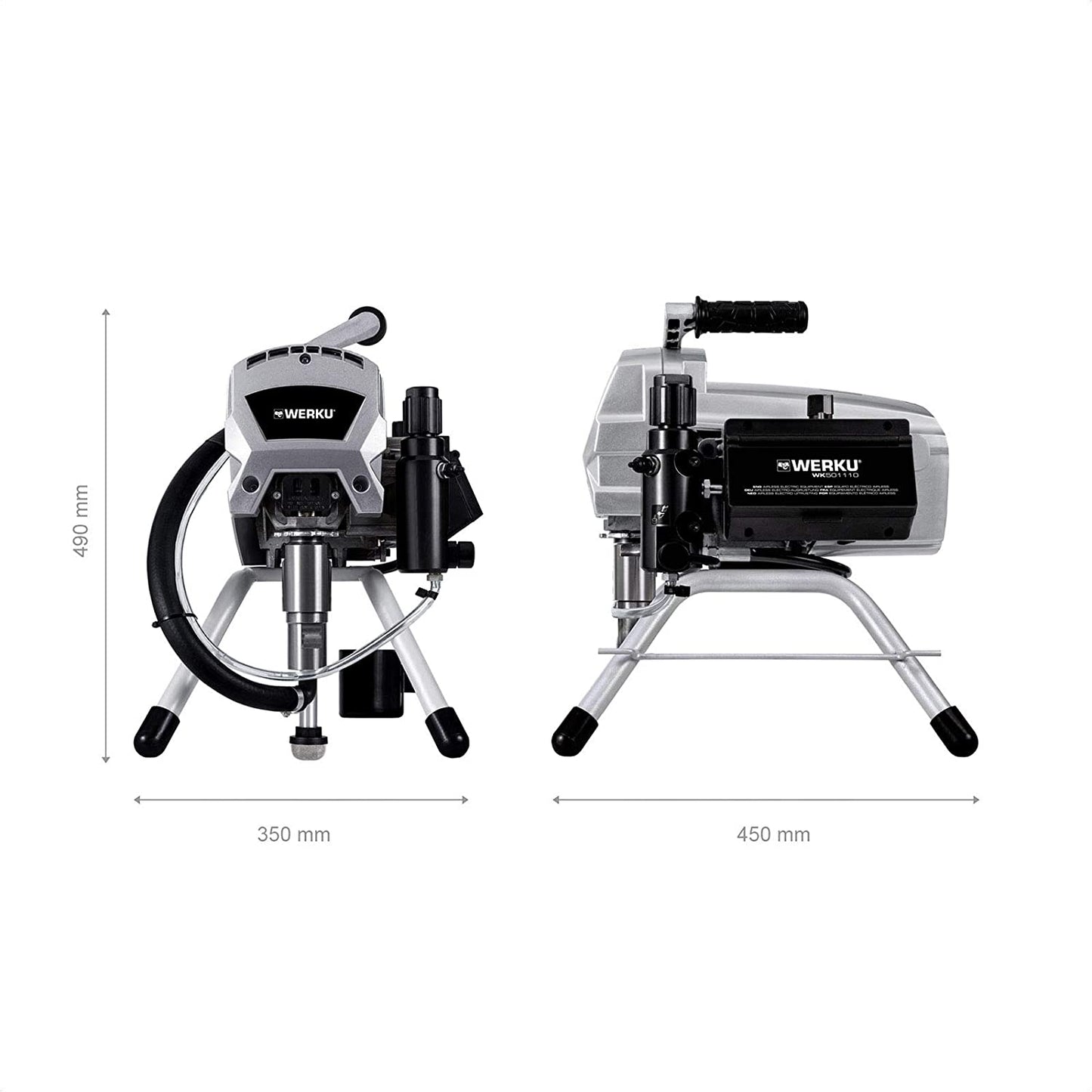 Equipo Eléctrico Airless 3.0 LPM Werku WK501110