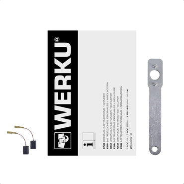 Werku WK400910 Amoladora Angular 125 mm 1100W