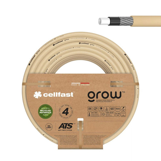 Manguera de jardín grow ø19 mm, ¾ pulg, 25 m