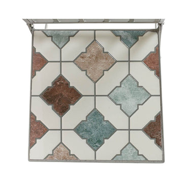 Silla metálica/mosaico plegable bistro marrakech para exterior 38 x 50 x 89 cm