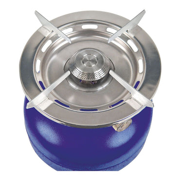 Fogón de camping destroyer botella azul ø23 x 7 cm