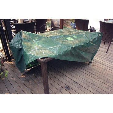 Funda de protección, cubre mesa y sillas, 143 x 225 x 90 cm, 100 g/m²