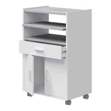 Mueble microondas 1cajón + 2puertas 59 x 40 x 92 cm tidy