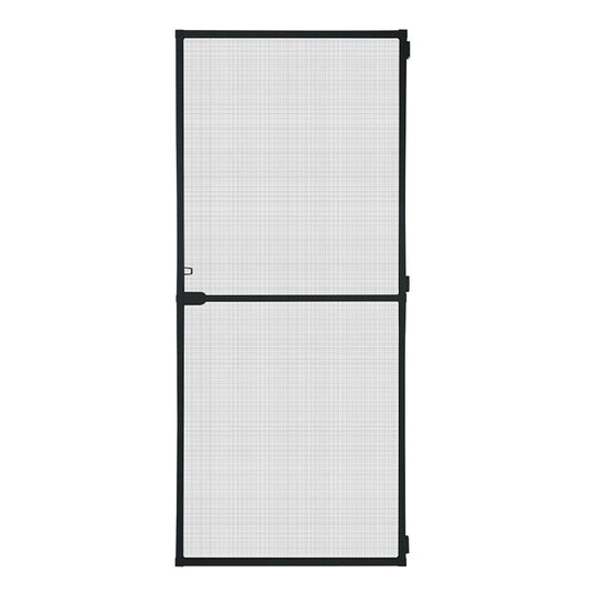 Puerta mosquitera abatible, antracita, 100 x 210 cm