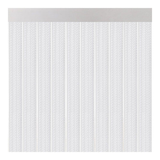 Cortina para puerta modelo lisboa color cristal 90 x 210 cm