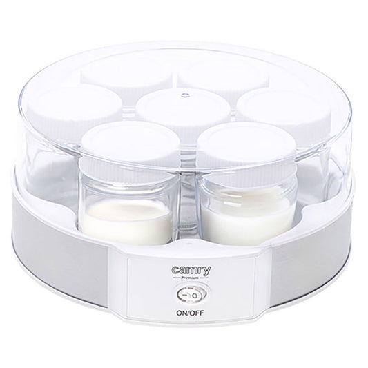 Yogurtera cr4519, blanca, 20 w, ø24 x 11,5 cm