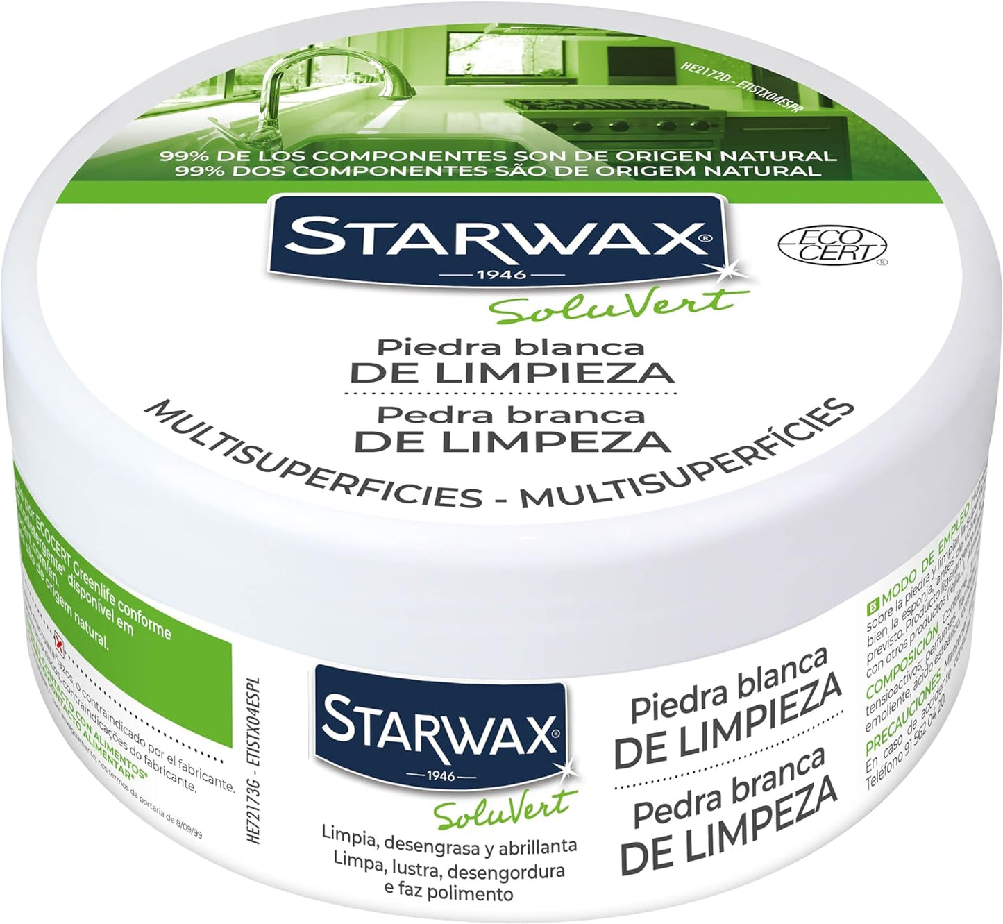 Starwax Limpieza Piedra Blanca