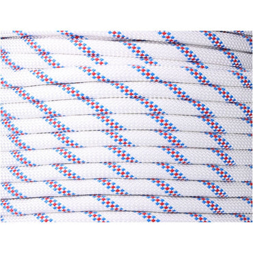 Cuerda driza trenzado poliéster blanco distintivo, calibre 10 mm x 150 m