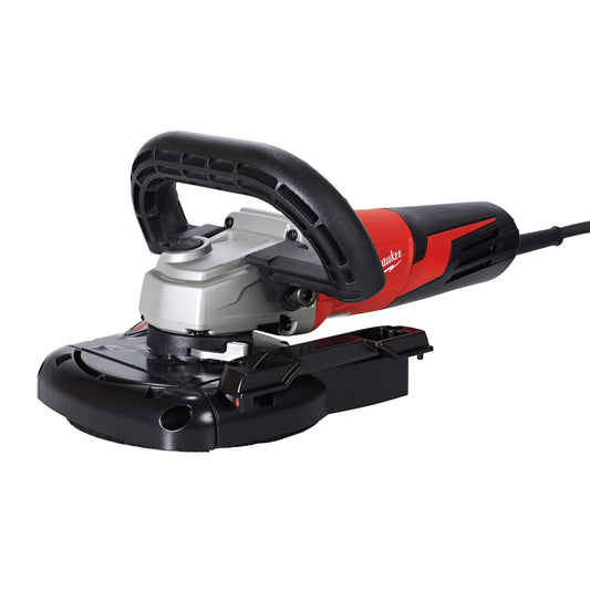 Milwaukee Amoladora angular de 1550W, diámetro del disco 125mm, 11000rpm, AVS, FIXTEC™ AGV15-125XCDEG-SET