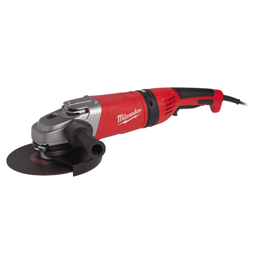 Milwaukee Amoladora angular de 2600W, diámetro del disco 230mm, 6600rpm, AVS, autobalancer, DMS AGV26-230GEDMS