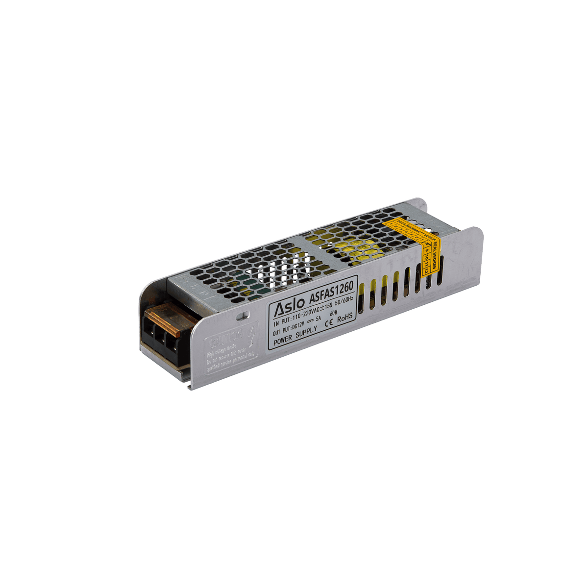 Fuente de Alimentación Slim 12V 60W ASLO ASFAS1260