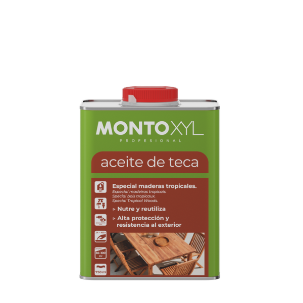 Aceite Teca MONTO | Protección para Carpintería de Interior y Exterior