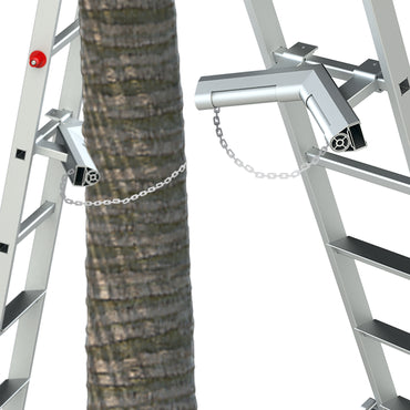 CODP8 | Soporte para árbol/poste con cadena de seguridad