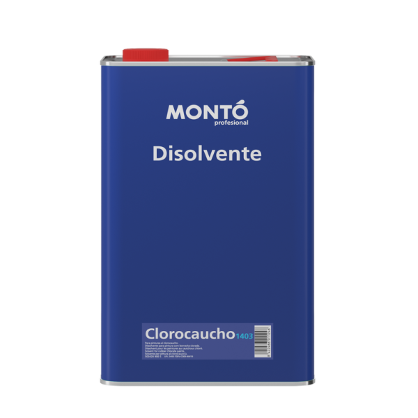 Diluyente Clorocaucho 1403 MONTO | para Dilución y Limpieza de Herramienta y Equipos