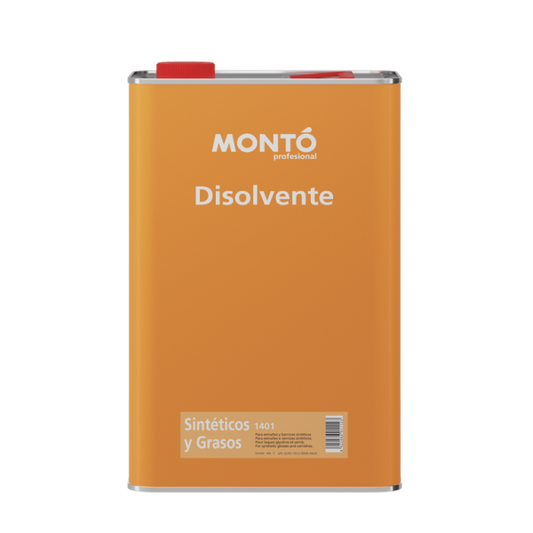 Diluyente Sin Grasos 1401 MONTO | para Dilución y Limpieza de Herramienta y Equipos