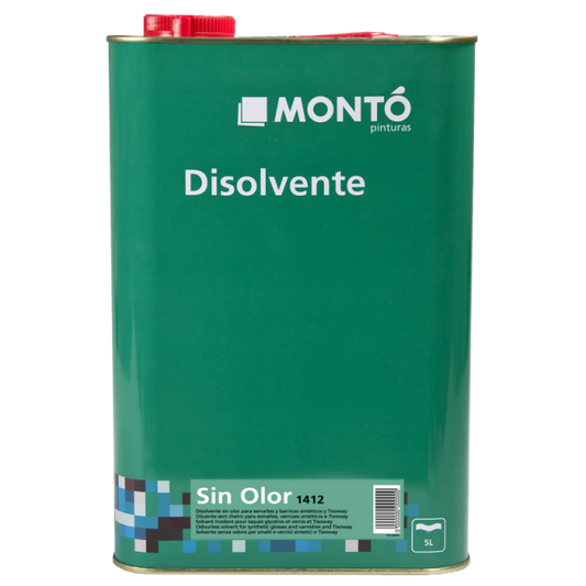 Diluyente Sin Olor 1412 MONTO | para Dilución y Limpieza de Herramienta y Equipos