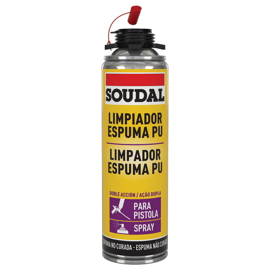 SOUDAL DIY Nettoyant Mousse PU Fraîche 500ml