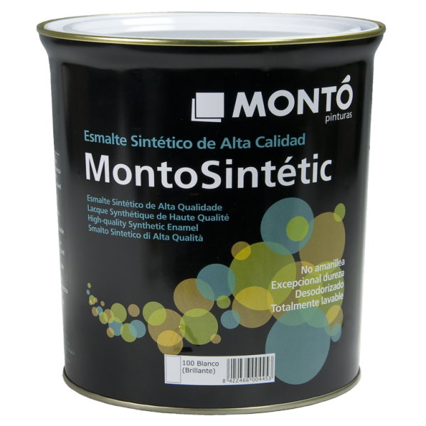 Esmalte Anticalórico Montosintetic Negro MONTO | para Superficies Sometidas a Altas Temperaturas