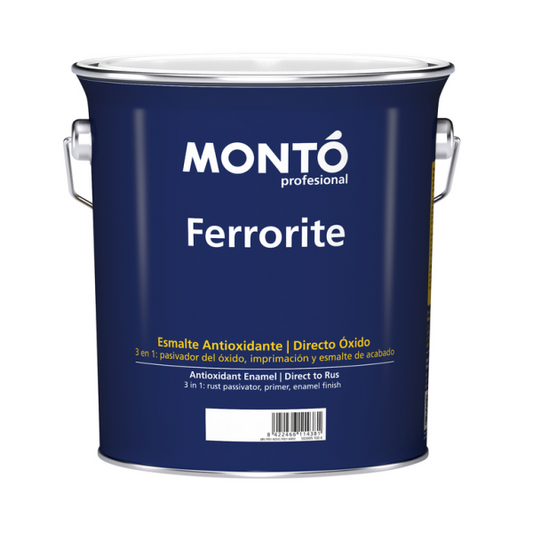 Esmalte Efecto Forja Ferrorite Liso MONTO | Acabado Decorativo Antioxidante para Hierro