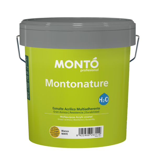 Esmalte Montonature MONTO | Brillo, Mate y Satinado, para Metal, Madera y PVC en Interior y Exterior