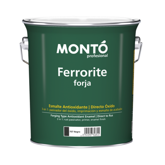 Esmalte para Metal Ferrorite Forja MONTO | Antioxidante para Hierro y Carpintería Metálica