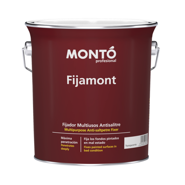 Fijador Fijamont MONTO | Fondo de Adherencia para Soportes Nuevos y Reparados