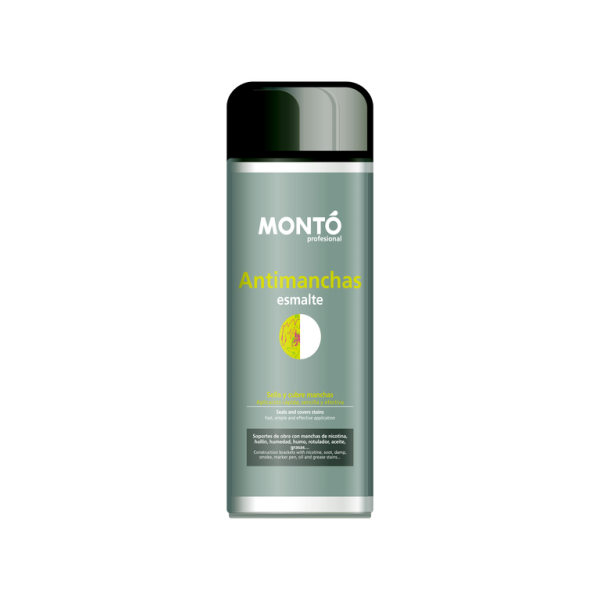 Imprimación Antimanchas Montospray Blanco MONTO | Fondo de Adherencia para Soportes Nuevos y Reparados