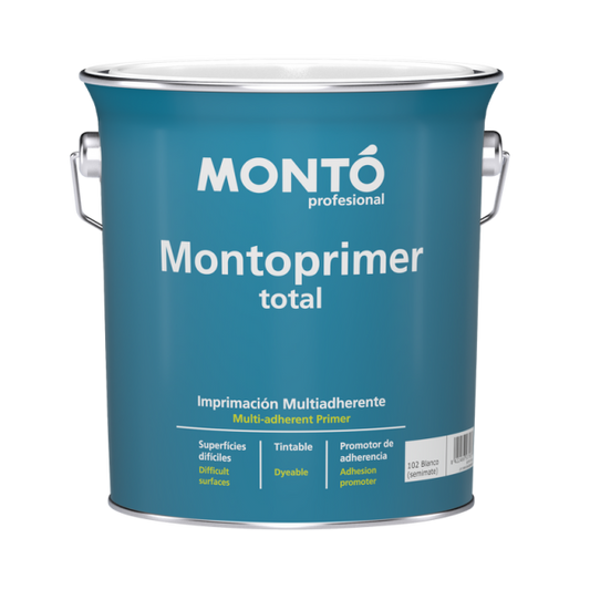 Imprimación Montoprimer Total Blanco MONTO | Fondo de Adherencia para Soportes Nuevos y Reparados