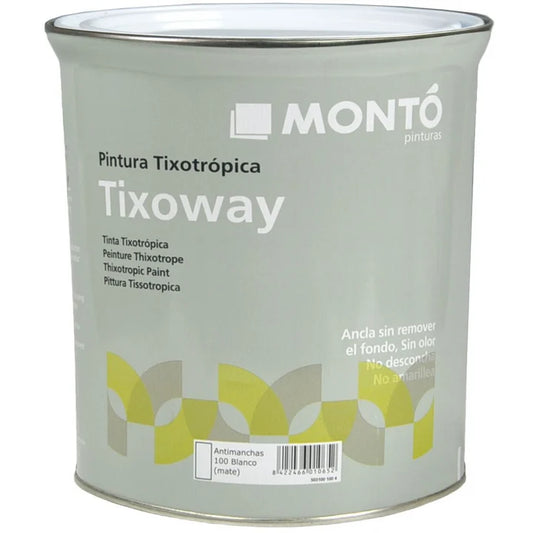 Imprimación Selladora Tixoway MONTO | Fondo de Adherencia para Soportes Nuevos y Reparados