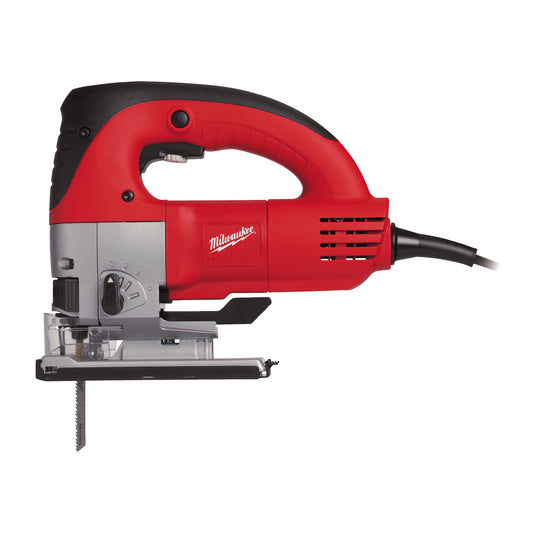 Milwaukee Sierra de calar de empuñadura cerrada de 750W, capacidad máxima en madera 135mm JSPE135TX