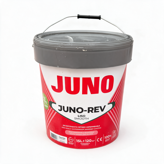 Junorev Liso Revestimiento Pétreo Impermeable Fachadas — JUNO