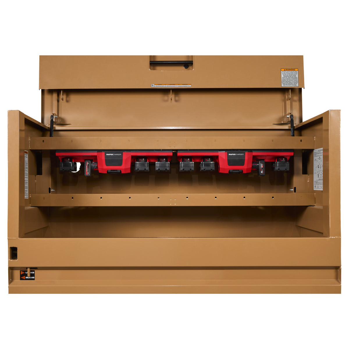 Milwaukee Cargador rápido multivoltaje M12™-M18™ Gangbox M12-18GBC4 — imagen 3