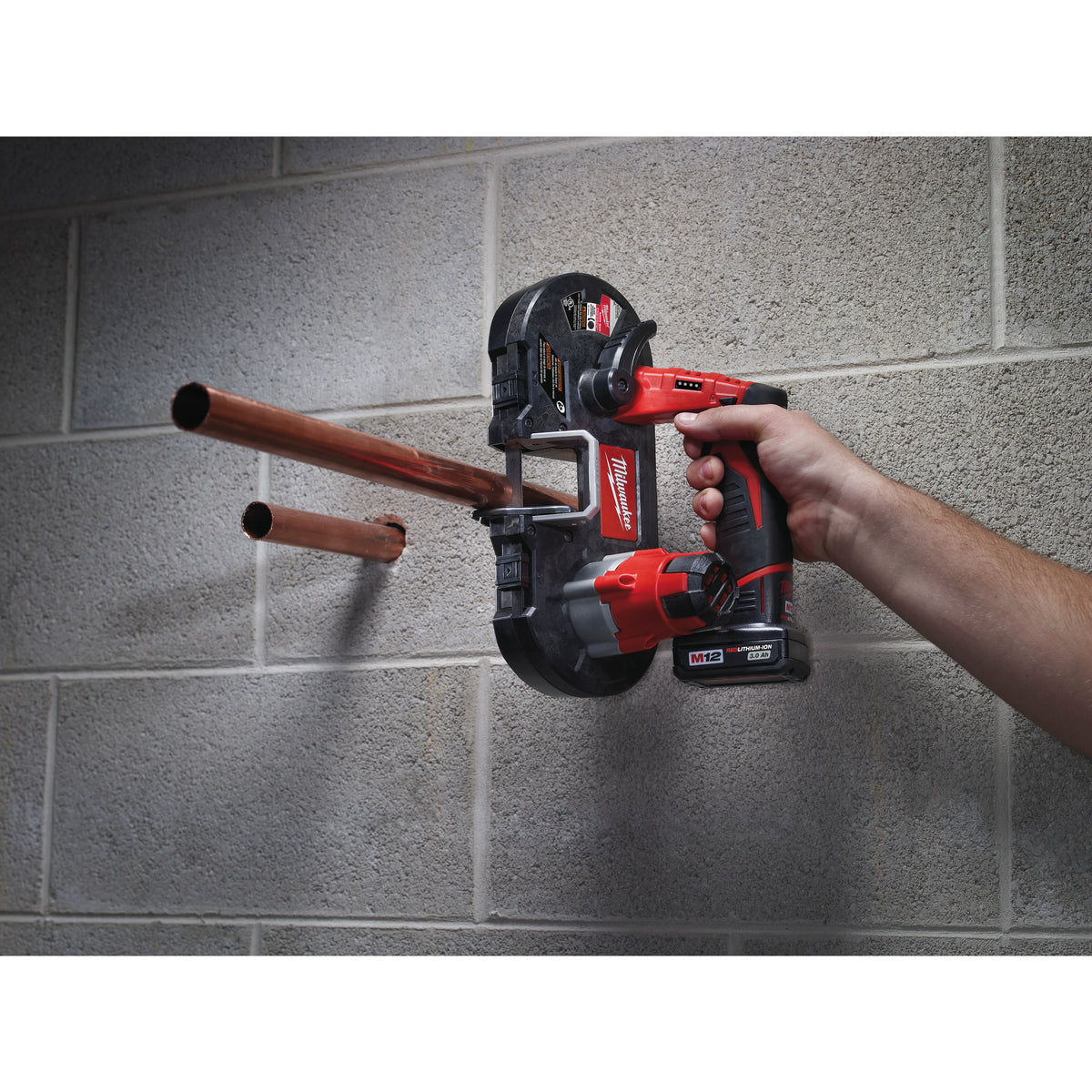 Milwaukee Sierra de banda subcompacta M12™, capacidad de corte 41x41mm M12BS-402C — imagen 3