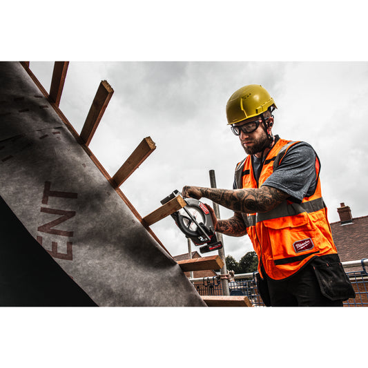 Milwaukee Sierra circular subcompacta M12 FUEL™, diámetro del disco 140mm M12FCS442-502X
