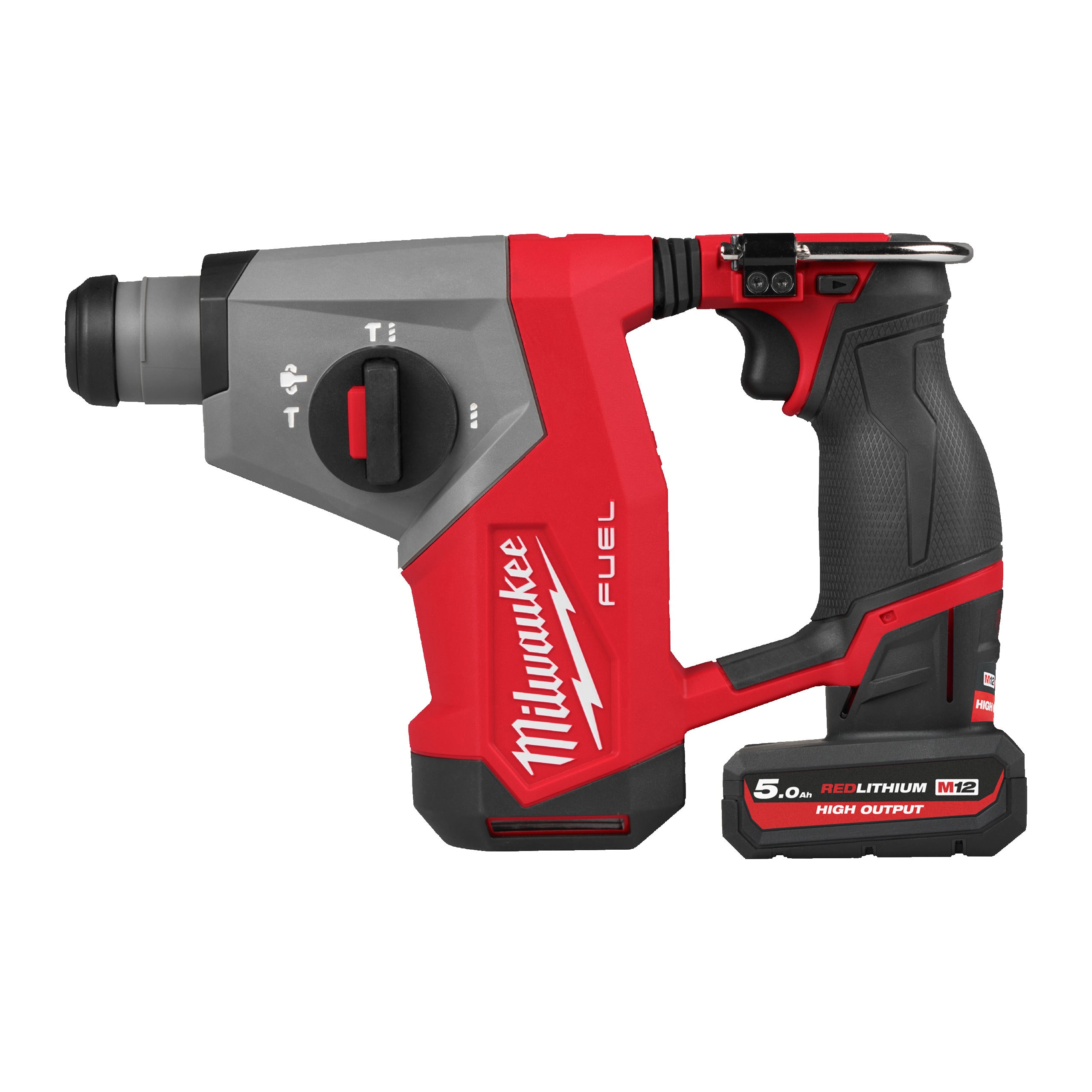 Milwaukee Martillo rotativo subcompacto SDS-Plus M12 FUEL™, 4 modos, 1 M12FHAC16-502X