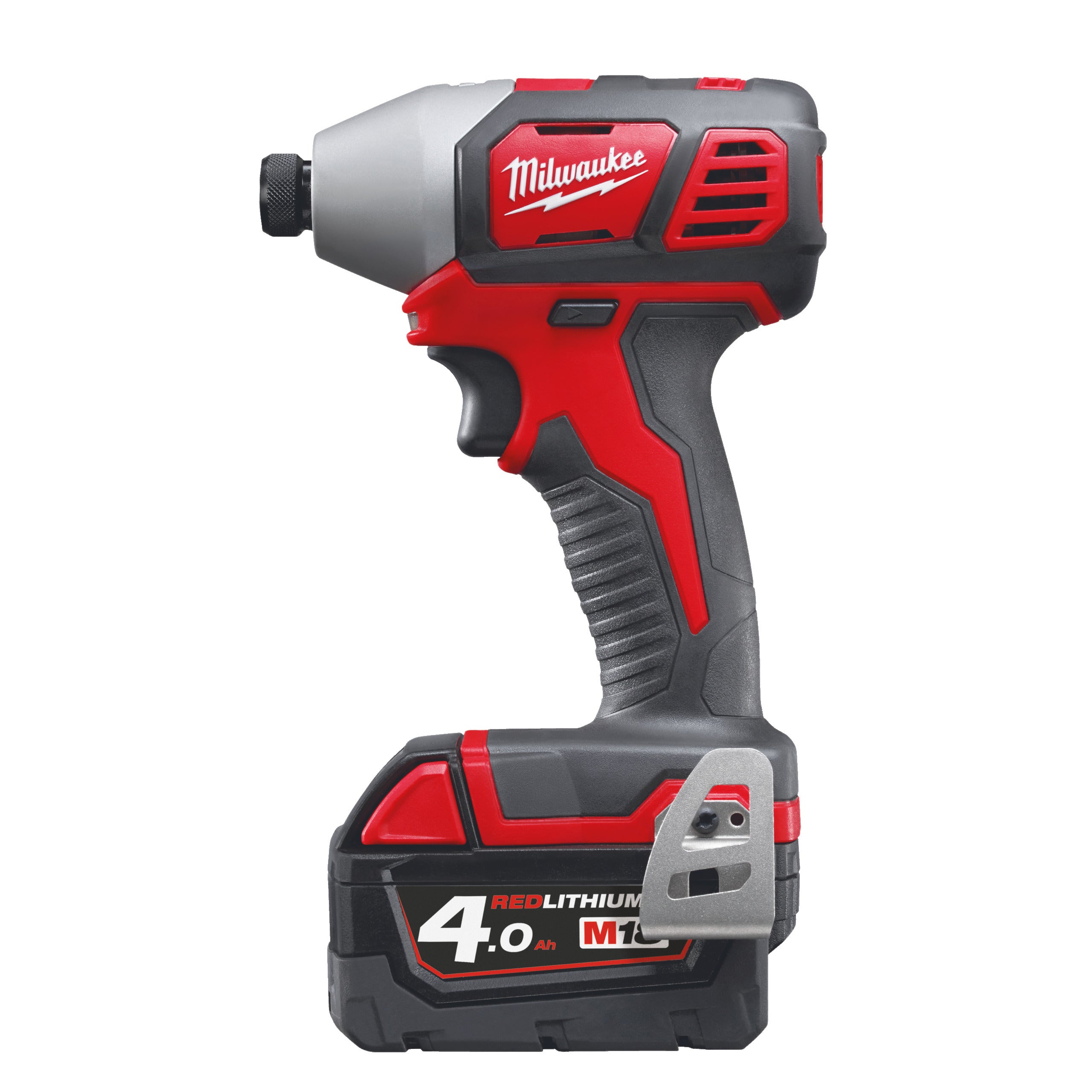 Milwaukee Atornillador de impacto compacto M18™, recepción 1/4" hex, par máximo 180Nm M18BID-402C