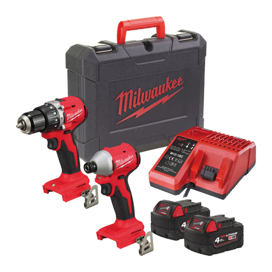 Milwaukee Powerpack M18BLCPP2A-402C (M18BLPDRC + M18BLIDRC)