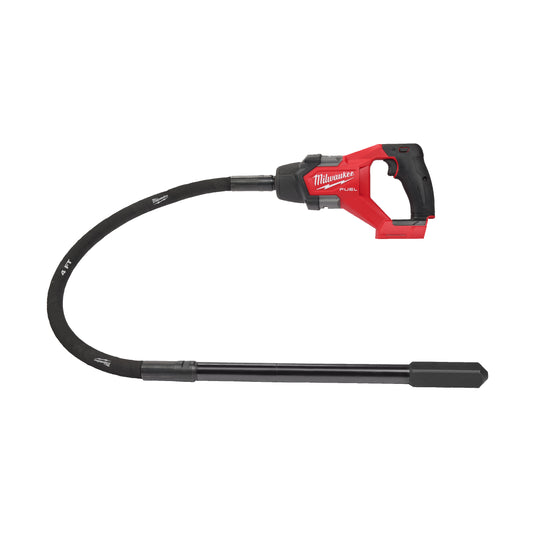 Milwaukee Vibrador de hormigón de aguja M18 FUEL™, manguera de 1,2m, aguja cuadrada de 25mm M18FCVN12-0